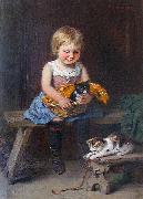 GOES, Hugo van der Meine Katzenlieblinge china oil painting artist